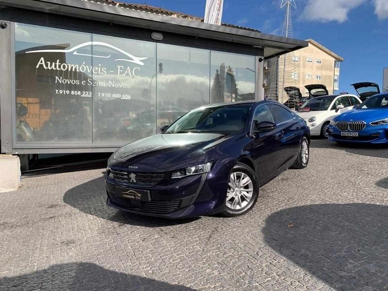 Azul Usado 2019 Peugeot 508 Business-Line Sedan | € 24.999 - Imagem 1/4