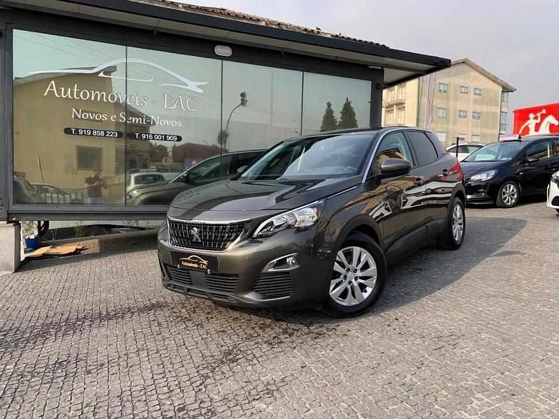 Cinza Usado 2019 Peugeot 3008 Active SUV | € 18.900 (Preço justo) - Imagem 1/4