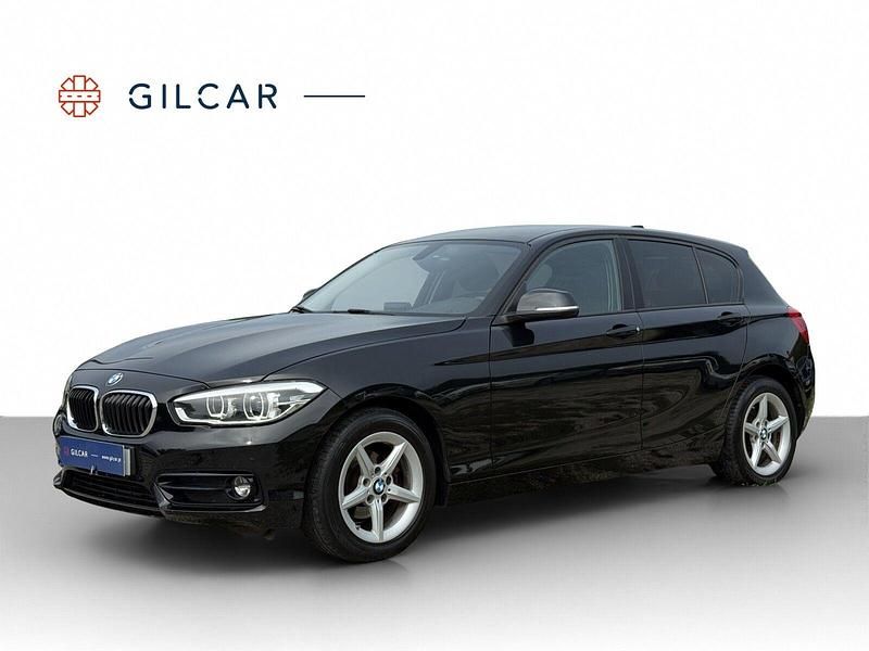 Preto Usado 2019 BMW 116 Sport Line Citadino | € 17.990 - Imagem 1/4