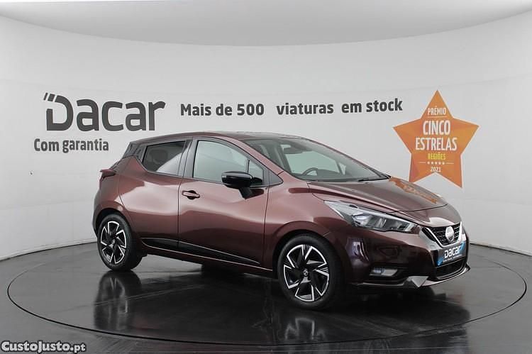 Vermelho Usado 2022 Nissan Micra Acenta Citadino | € 16.799 (Preço justo) - Imagem 1/1