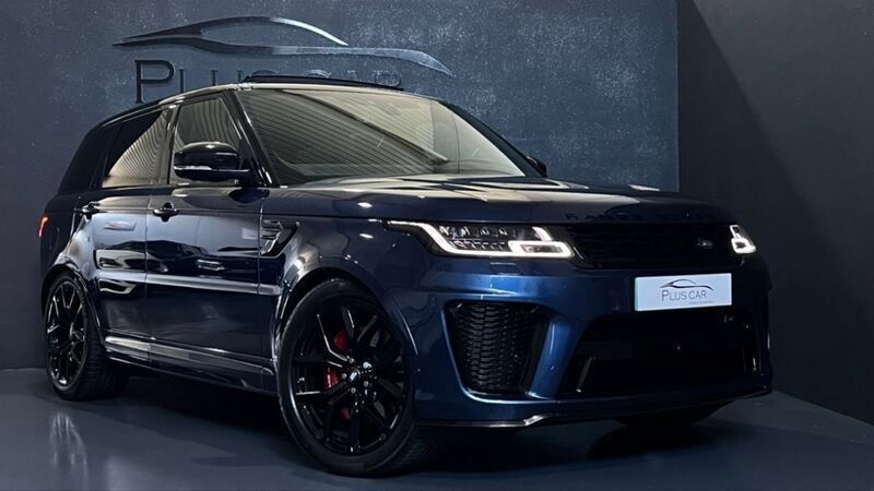 Azul Usado 2018 Land Rover Range Rover Sport SVR SUV | € 95.000 - Imagem 1/4