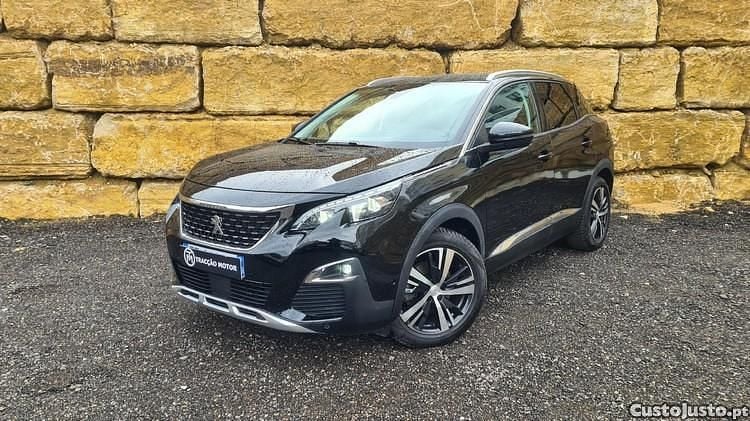 Preto Usado 2019 Peugeot 3008 Allure SUV | € 22.950 (Preço justo) - Imagem 1/1