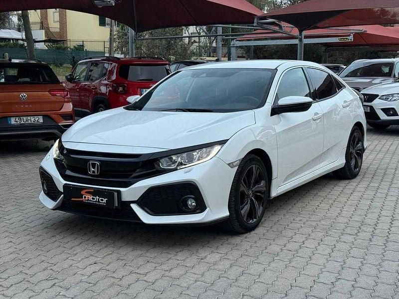 Branco Usado 2017 Honda Civic Executive Citadino | € 17.950 (Preço justo) - Imagem 1/4