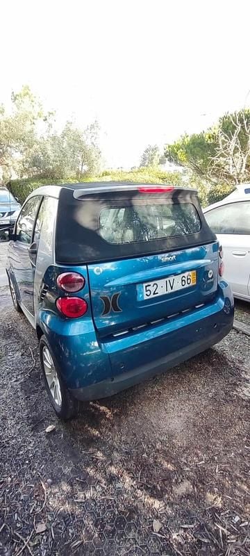 Usado Smart ForTwo Coupé 71 HP (52 kW) 2010 Azul Coupé