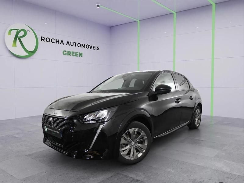 Preto Usado 2022 Peugeot e-208 Active Citadino | € 20.499 (Preço elevado) - Imagem 1/4