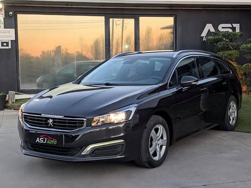 Preto Usado 2018 Peugeot 508 SW Business-Line Carrinha | € 10.900 (Super Preço) - Imagem 1/4