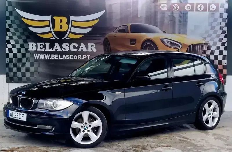 Preto Usado 2009 BMW 120 Citadino | € 10.500 (Preço justo) - Imagem 1/4