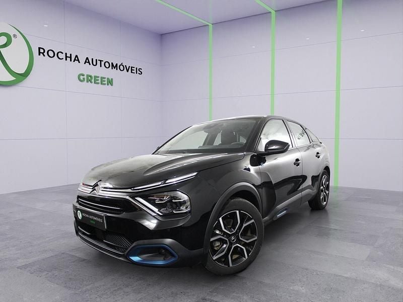 Preto Usado 2023 Citroën e-C4 Shine Citadino | € 21.998 (Preço justo) - Imagem 1/4