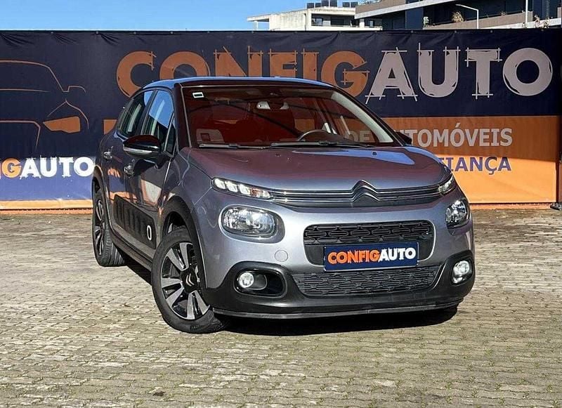 Cinza Usado 2020 Citroën C3 Feel | € 13.990 (Caro) - Imagem 1/4