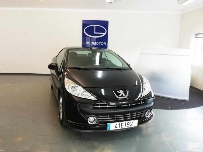 Preto Usado 2007 Peugeot 207 Cabrios | € 7.250 (Preço elevado) - Imagem 1/4