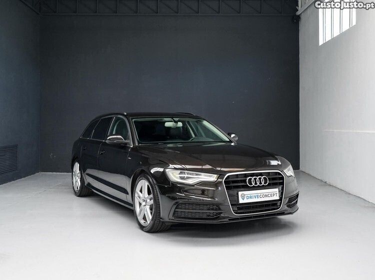 Preto Usado 2013 Audi A6 S-Line Carrinha | € 11.490 (Bom preço) - Imagem 1/1