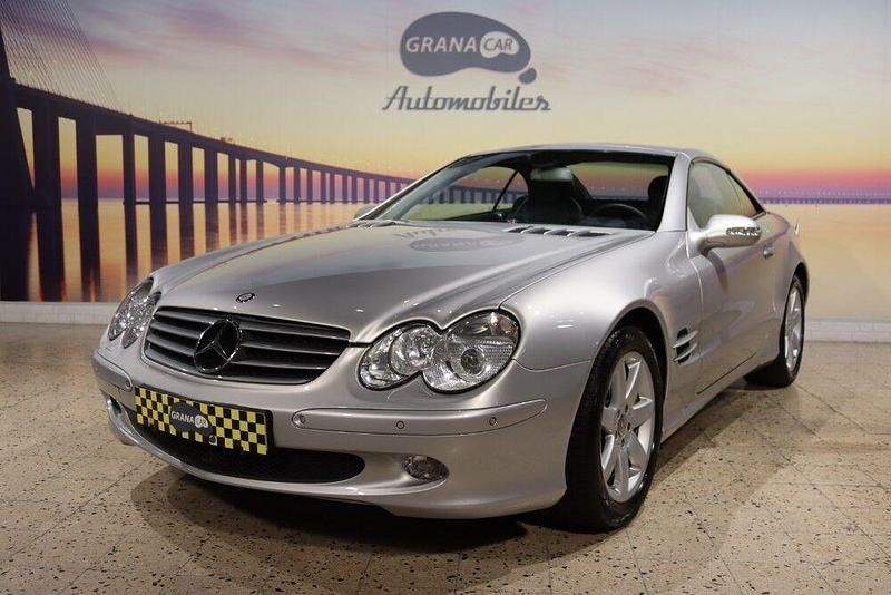 Cinza Usado 2002 Mercedes SL500 Cabrios | € 28.950 - Imagem 1/4