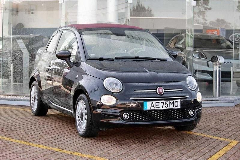 Preto Usado 2020 Fiat 500C Cabrios | € 12.990 (Preço justo) - Imagem 1/4