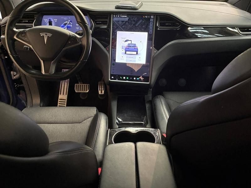 Usado Tesla Model X 386 kW (525 HP) 2018 Azul SUV