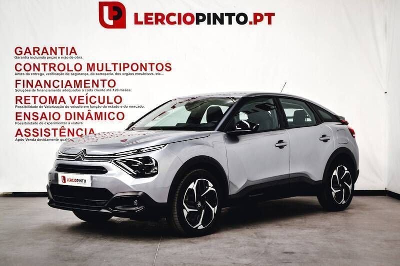 Cinza Usado 2024 Citroën C4 PureTech Sedan | € 21.750 (Preço justo) - Imagem 1/4