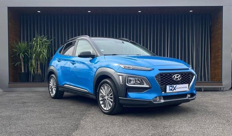 Azul Usado 2019 Hyundai Kauai SUV | € 16.990 (Preço justo) - Imagem 1/4