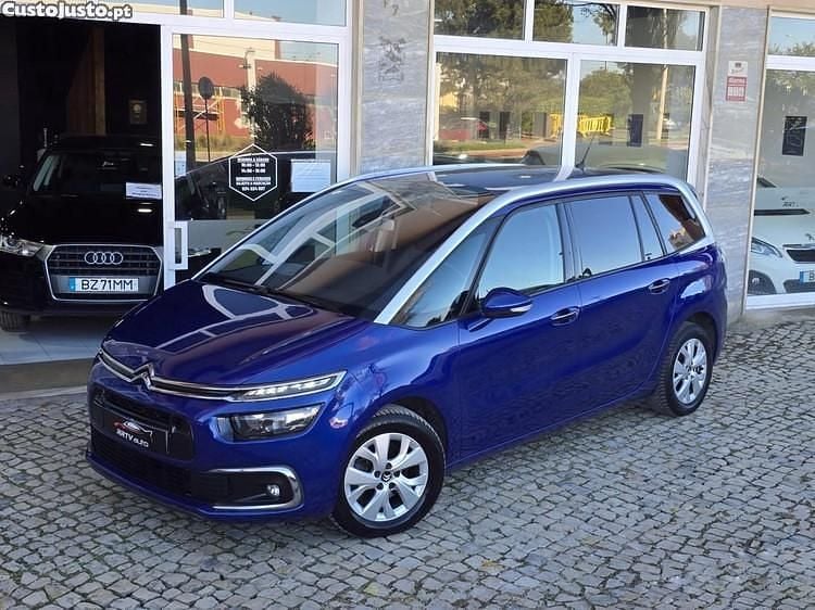 Azul Usado 2017 Citroën Grand C4 Picasso Live Monovolume | € 13.950 (Bom preço) - Imagem 1/1