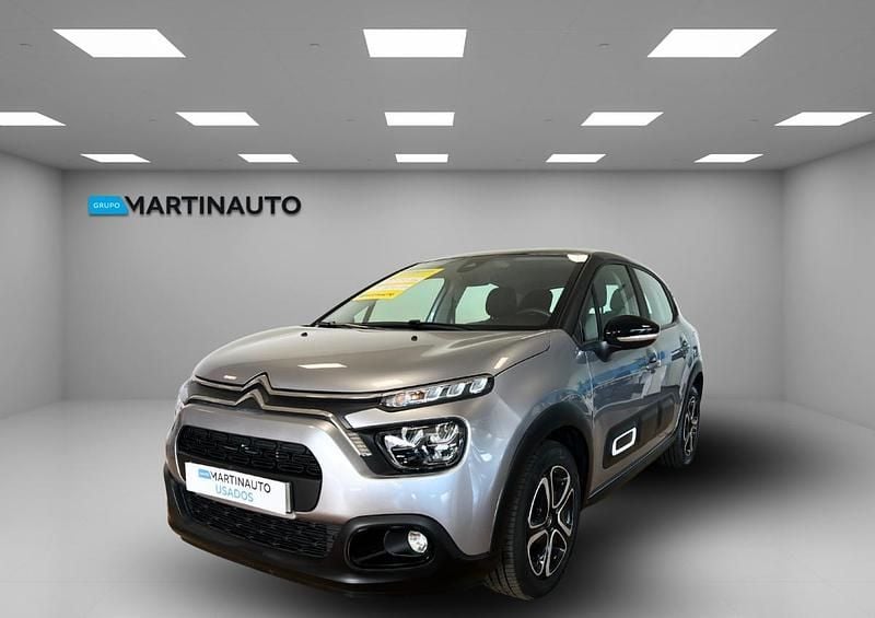 Cinza Usado 2024 Citroën C3 PureTech Citadino | € 15.950 (Bom preço) - Imagem 1/4