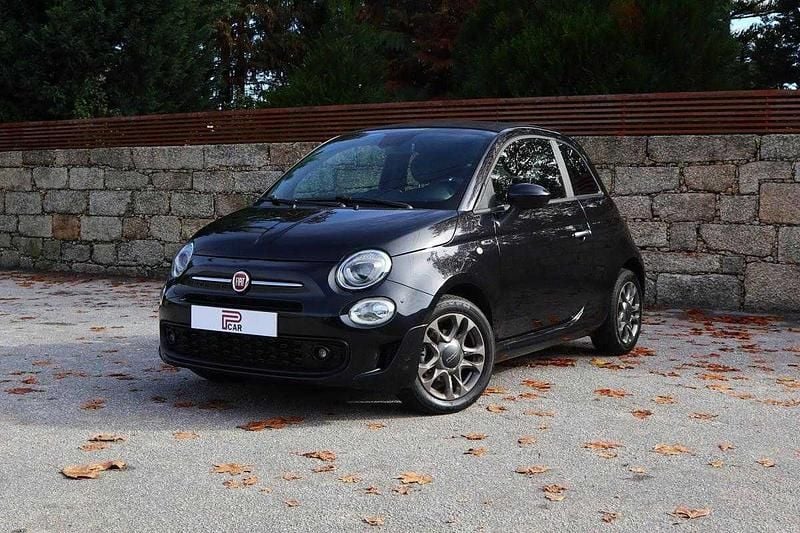 Usado Fiat 500C Connect 70 HP (51 kW) 2021 Preto Cabrios