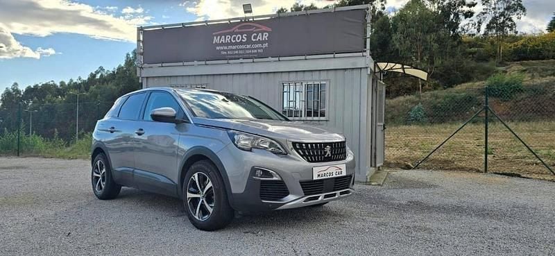 Cinza Usado 2018 Peugeot 3008 Active SUV | € 16.700 (Preço justo) - Imagem 1/4