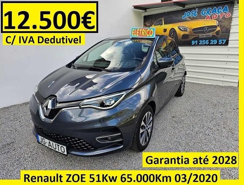 Cinzento Usado 2020 Renault Zoe Citadino | € 12.500 (Bom preço) - Imagem 1/4