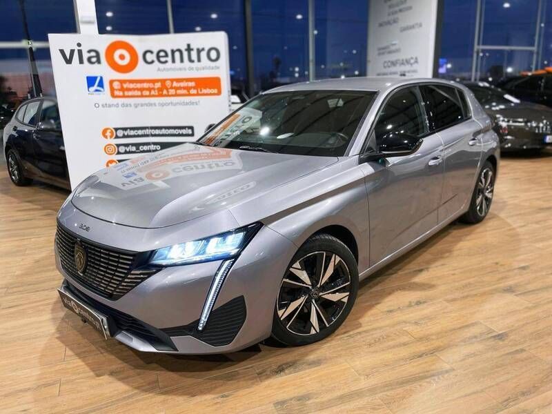 Cinza Usado 2021 Peugeot 308 Allure Citadino | € 19.900 (Preço elevado) - Imagem 1/4