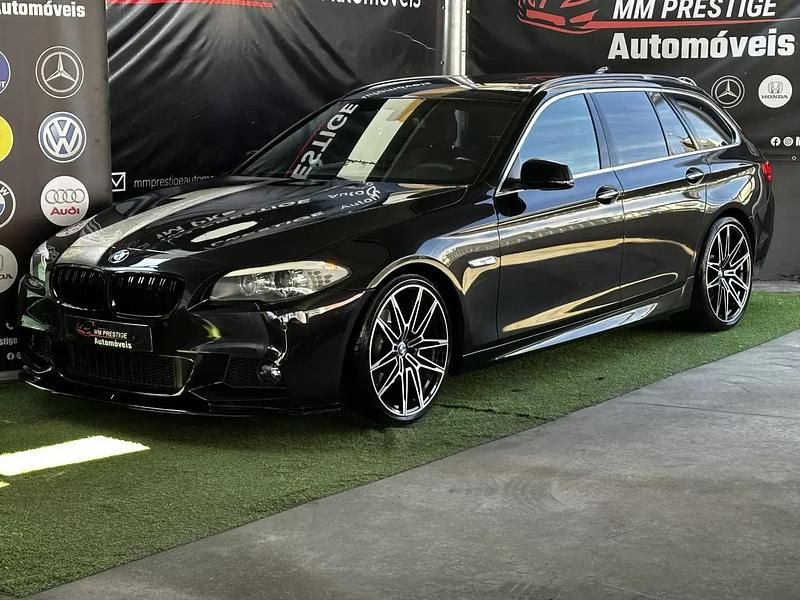 Preto Usado 2012 BMW 520 Carrinha | € 17.999 (Preço elevado) - Imagem 1/4