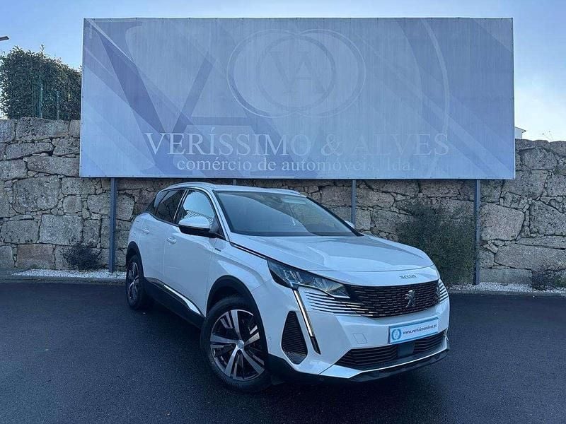 Branco Usado 2021 Peugeot 3008 Allure SUV | € 24.950 - Imagem 1/4