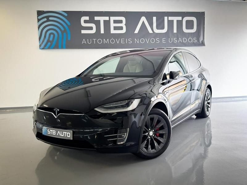Usado Tesla Model X Long Range AWD 411 kW (560 HP) 2020 Preto SUV