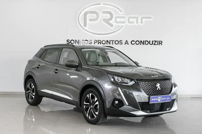 Cinzento Usado 2021 Peugeot 2008 Allure SUV | € 16.900 (Preço justo) - Imagem 1/4