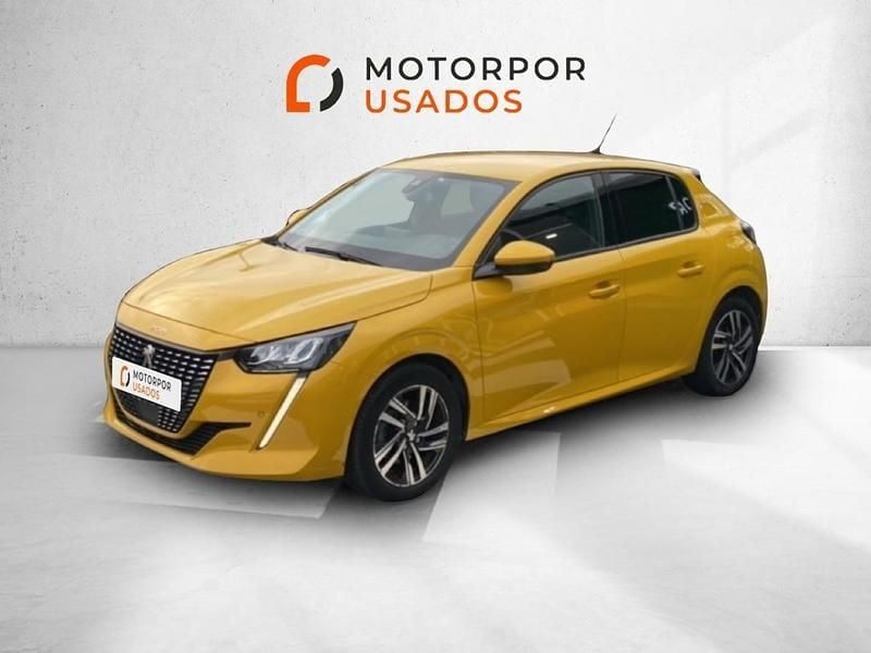 Amarelo Usado 2021 Peugeot 208 Allure Citadino | € 14.950 (Preço justo) - Imagem 1/4