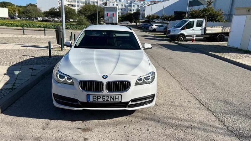 Branco Usado 2014 BMW 518 Carrinha | € 14.400 - Imagem 1/4