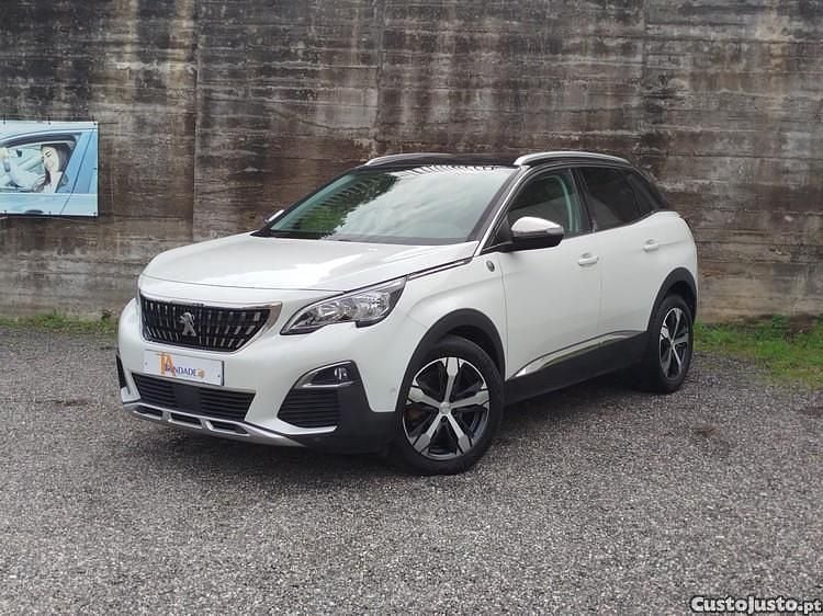 Branco Usado 2017 Peugeot 3008 GT-line SUV | € 16.850 (Preço justo) - Imagem 1/1