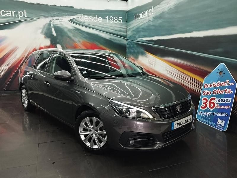 Usado Peugeot 308 SW 130 HP (95 kW) 2019 Cinzento Carrinha