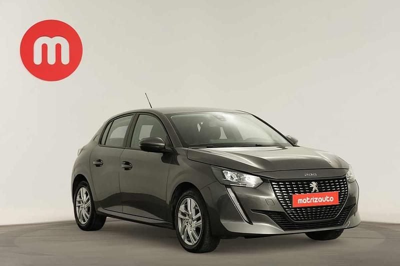 Cinzento Usado 2020 Peugeot 208 Active Citadino | € 14.499 (Preço justo) - Imagem 1/4