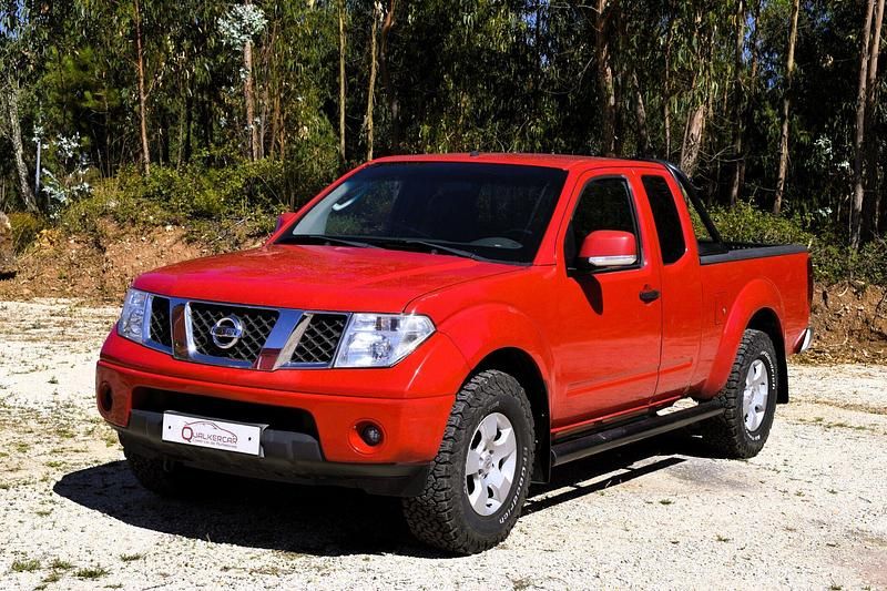 Vermelho Usado 2008 Nissan Navara Pickup | € 16.500 (Bom preço) - Imagem 1/4