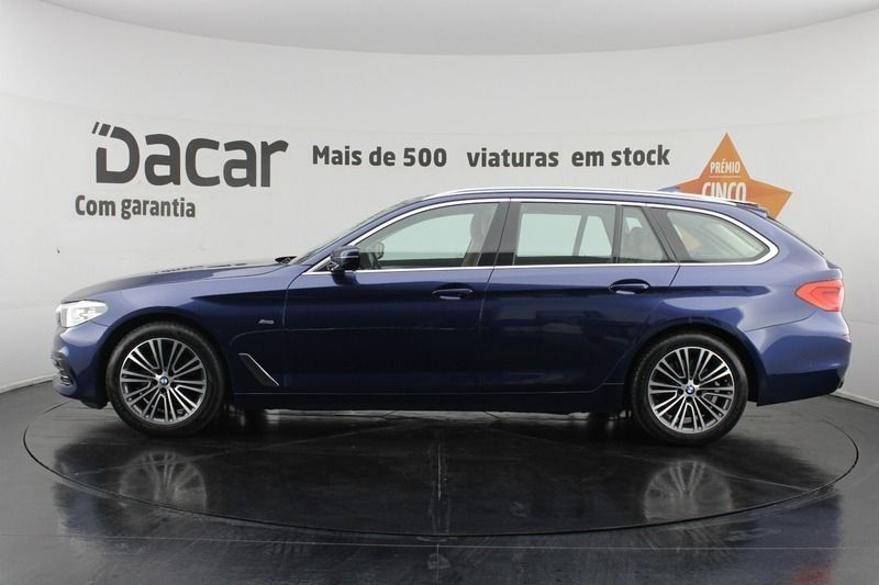 Usado BMW 520 Sport Line 190 HP (139 kW) 2018 Azul Carrinha