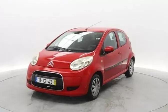 Usado Citroën C1 68 HP (50 kW) 2009 Vermelho Citadino