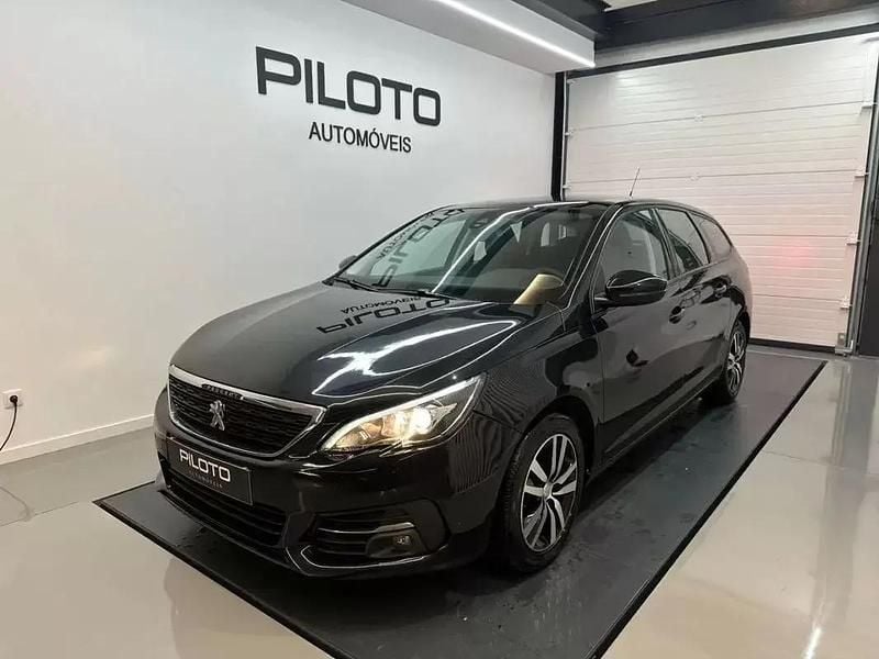 Preto Usado 2019 Peugeot 308 SW Active Carrinha | € 13.990 (Super Preço) - Imagem 1/4