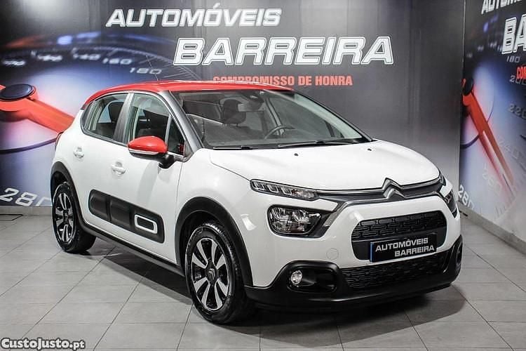 Branco Usado 2021 Citroën C3 PureTech Citadino | € 15.500 (Preço justo) - Imagem 1/1