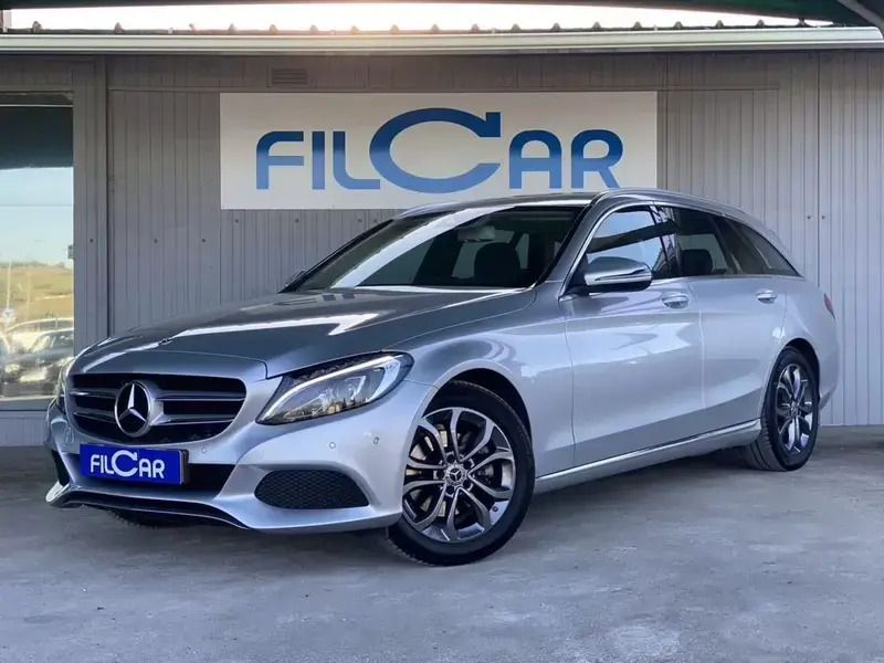 Cinza prata Usado 2017 Mercedes C220 Avantgarde Carrinha | € 26.900 (Preço justo) - Imagem 1/4