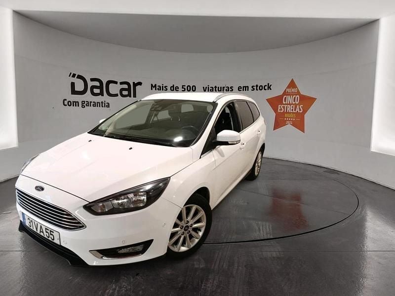 Usado Ford Focus Titanium 120 HP (88 kW) 2018 Branco Carrinha