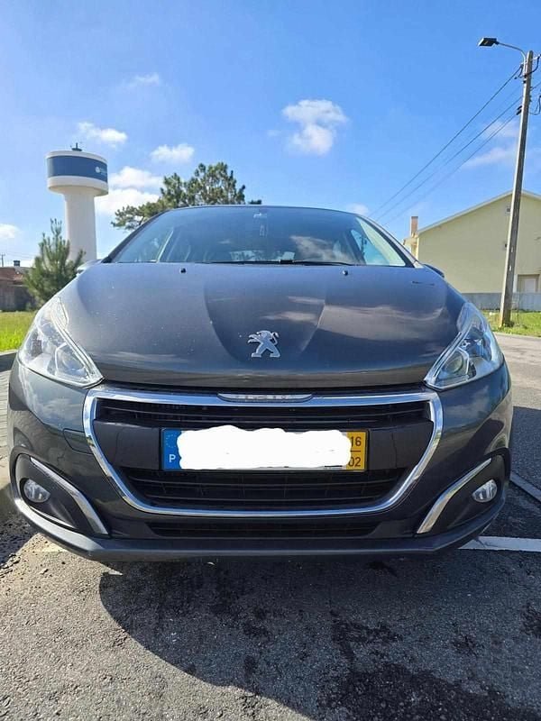 Usado Peugeot 208 75 HP (55 kW) 2016 Cinzento Citadino