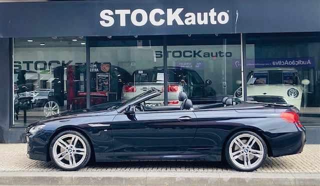 Preto Usado 2014 BMW 640 Cabriolet Cabrios | € 36.500 - Imagem 1/4