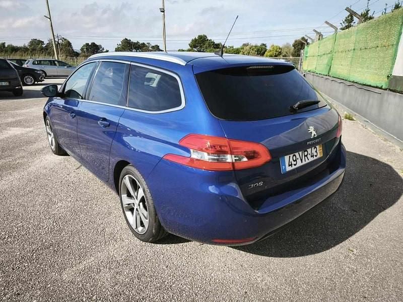 Usado Peugeot 308 130 HP (95 kW) 2018 Azul