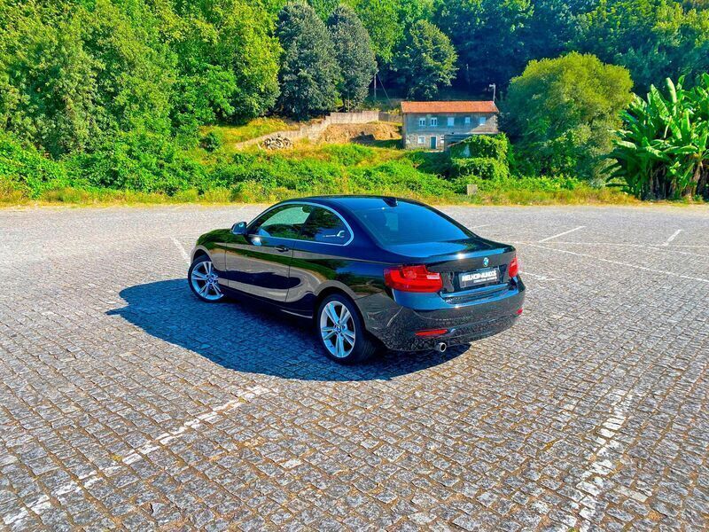 Usado BMW 218 143 HP (105 kW) 2014 Preto Coupé
