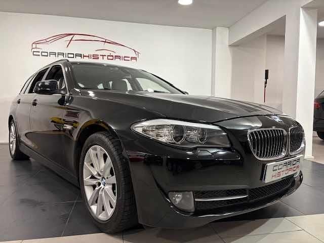 Preto Usado 2011 BMW 520 Carrinha | € 12.750 (Bom preço) - Imagem 1/4