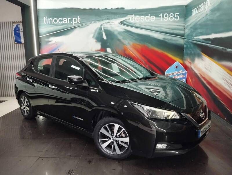 Preto Usado 2019 Nissan Leaf Citadino | € 12.299 (Bom preço) - Imagem 1/4