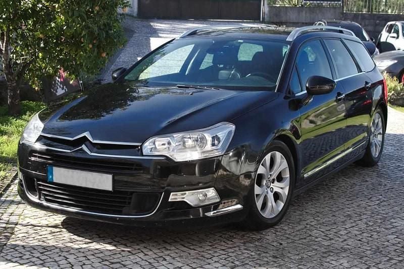 Preto Usado 2009 Citroën C5 Exclusive Carrinha | € 6.790 (Preço justo) - Imagem 1/4