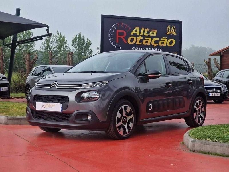 Cinzento Usado 2019 Citroën C3 Citadino | € 12.980 (Preço justo) - Imagem 1/4